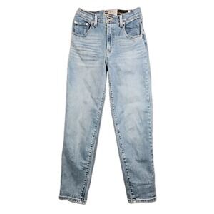 Levis SilverTab Mom Jeans Tapered Blue High Rise Women 26 (26x26) VTG 90s Y2K